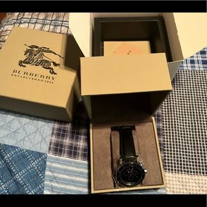 Brand new in box authentic mens Burberry watch